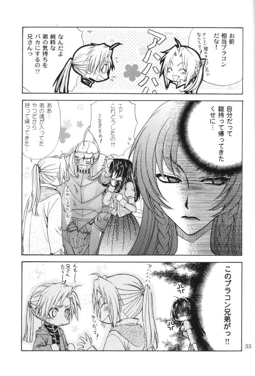 Honey Hunt 【鋼の錬金術師/アルエド(アルフォンス×エドワード)】 page 32