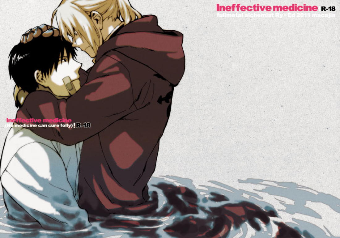 BL manga "Ineffective medicine (No medicine can cure folly)!【鋼の錬金術師/ロイエド】" cover image