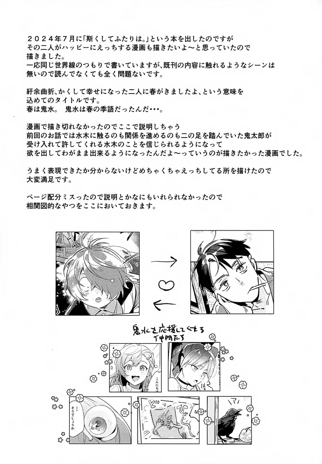 駆け抜けて、春【ゲゲゲの鬼太郎/鬼水】 page 32