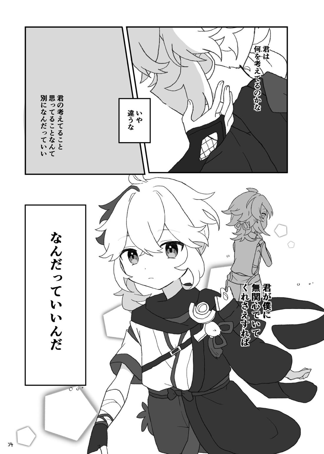 好きって言ったら崩壊 + コピー本【原神/万平】 page 35