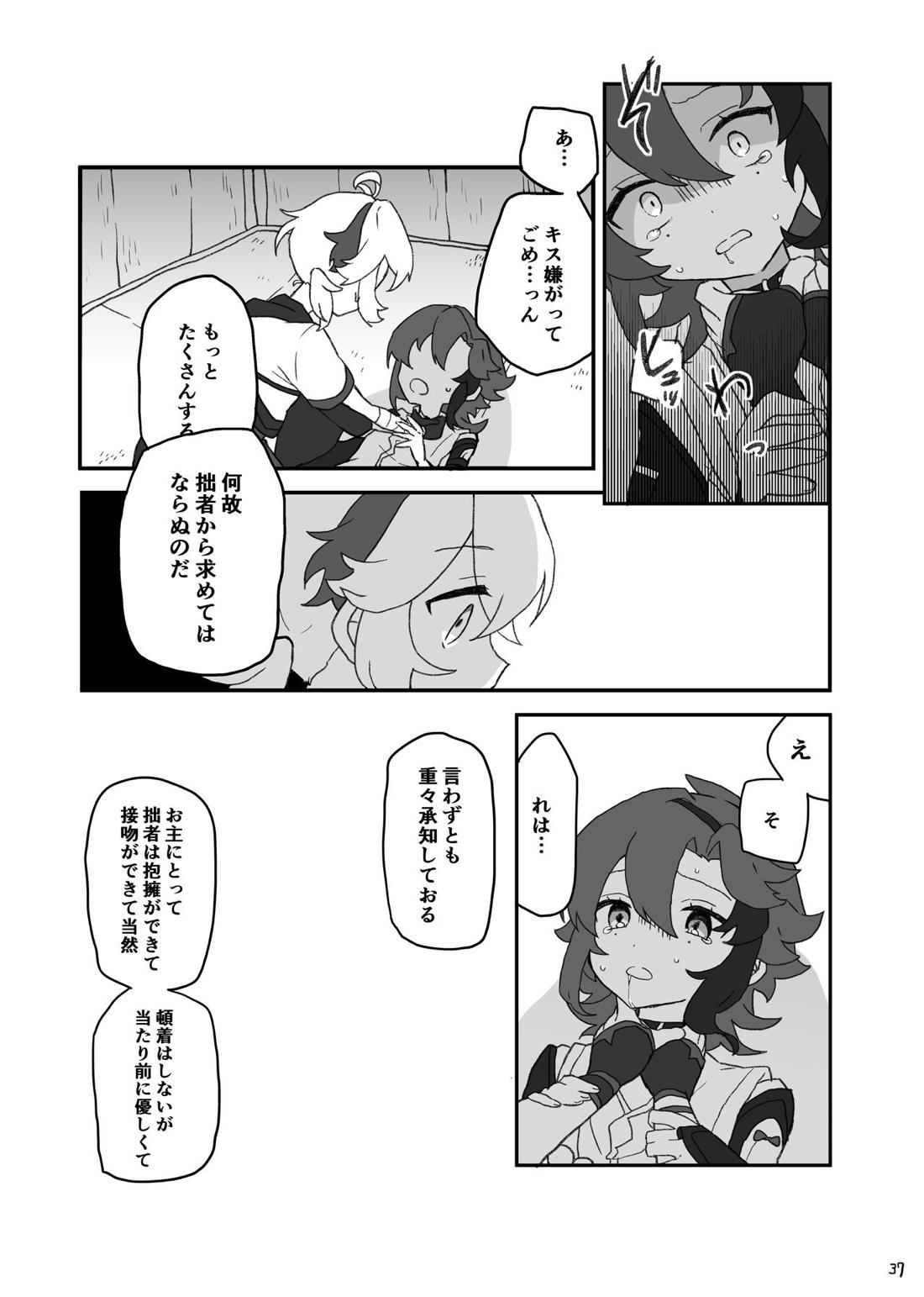 好きって言ったら崩壊 + コピー本【原神/万平】 page 38