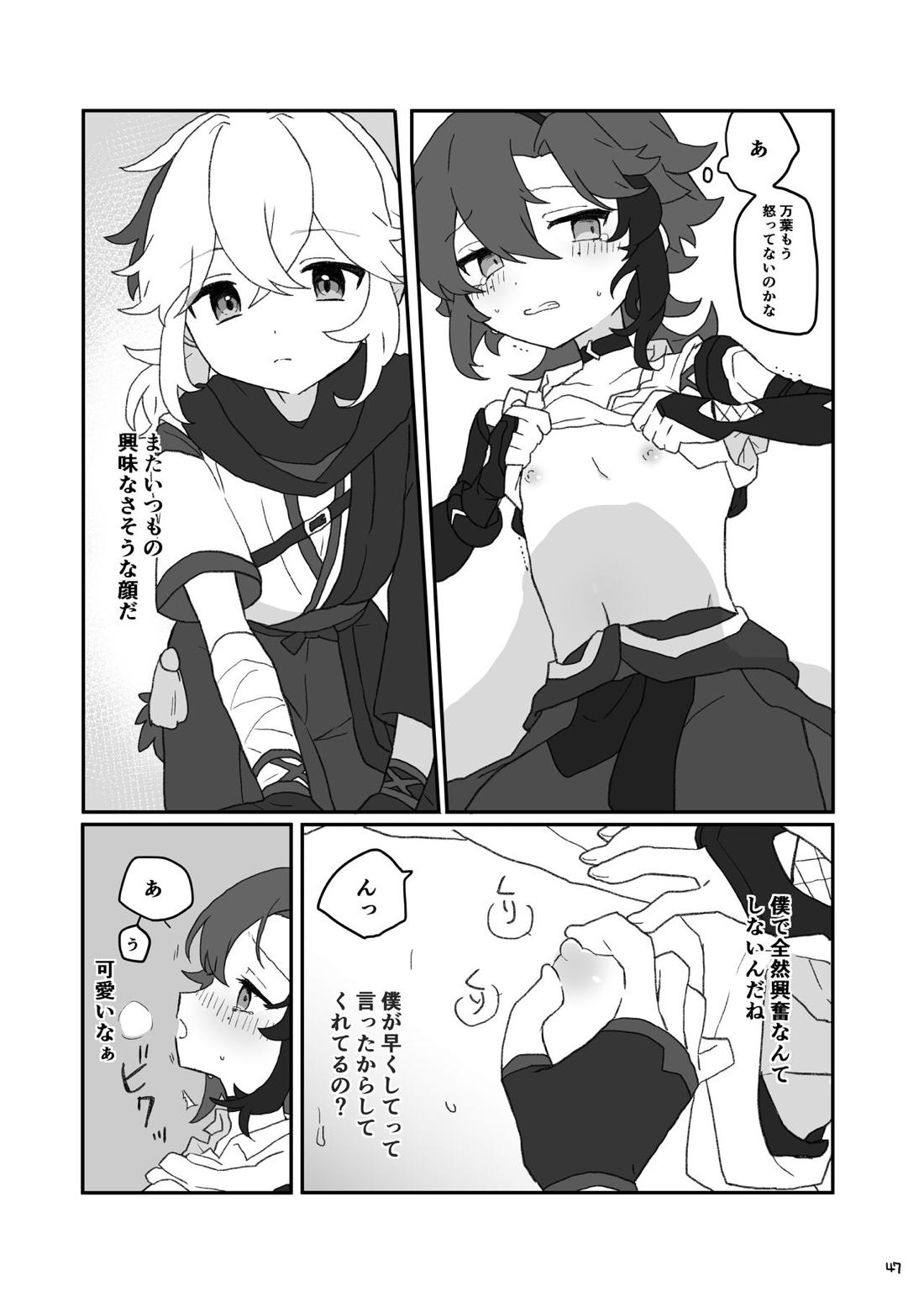 好きって言ったら崩壊 + コピー本【原神/万平】 page 48