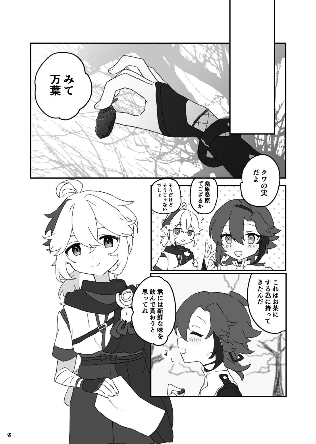 好きって言ったら崩壊 + コピー本【原神/万平】 page 59