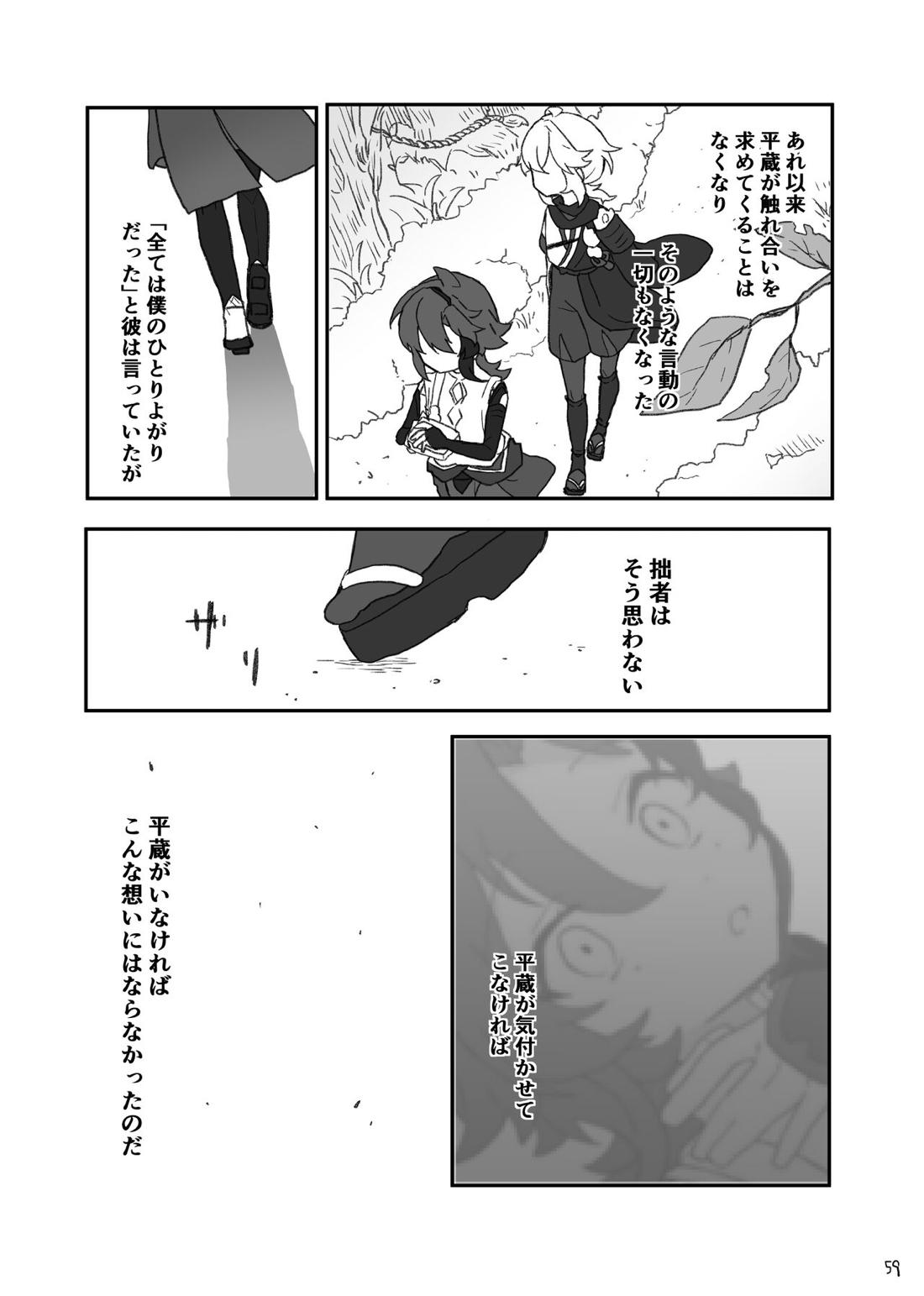 好きって言ったら崩壊 + コピー本【原神/万平】 page 60