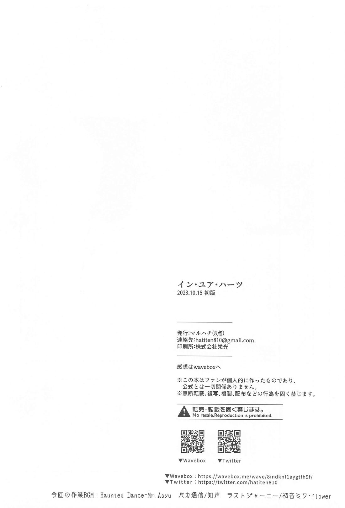 イン・ユア・ハーツ【原神/カヴェアル】 page 28