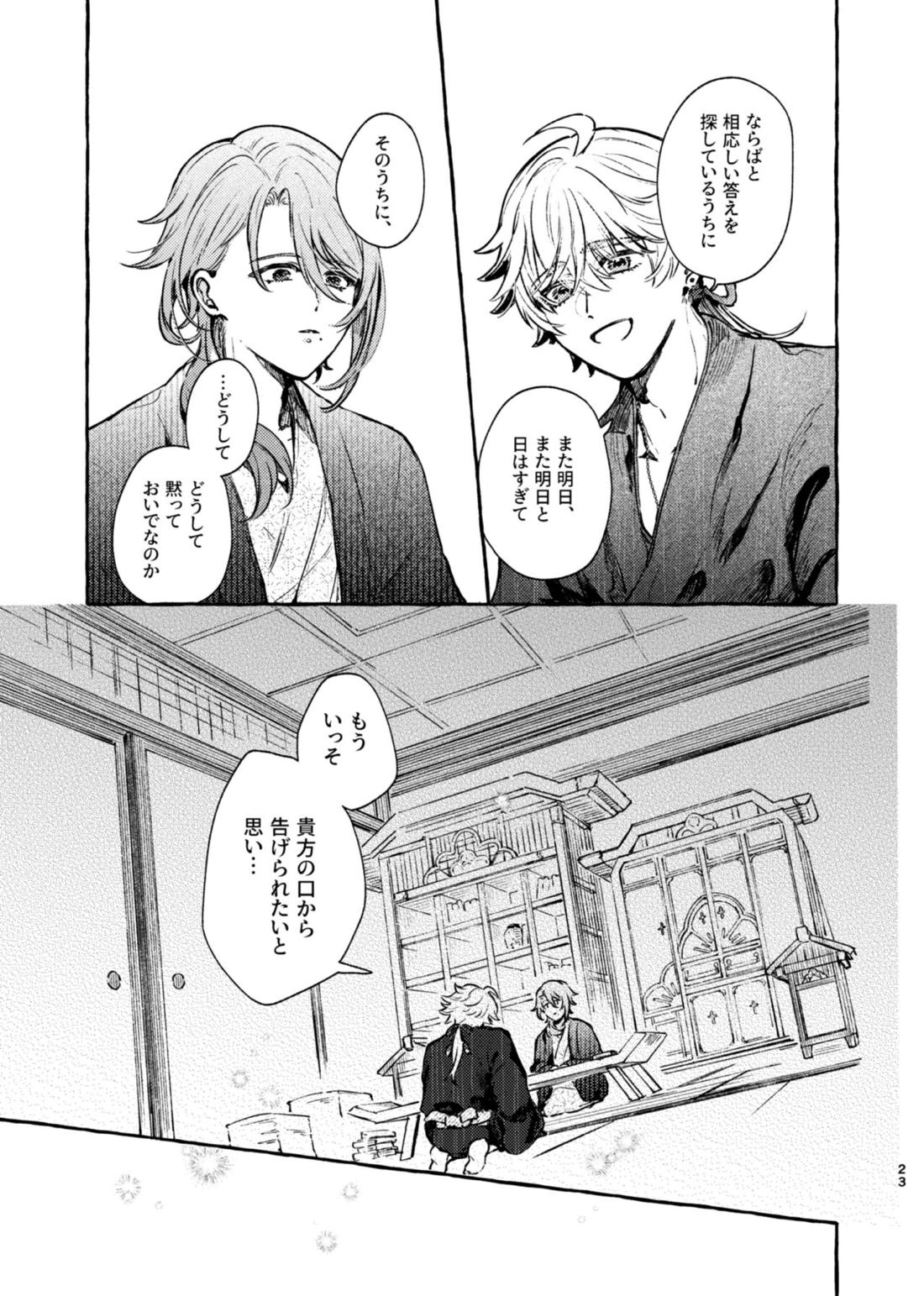 心は知らずの【原神/トマ人】 page 21