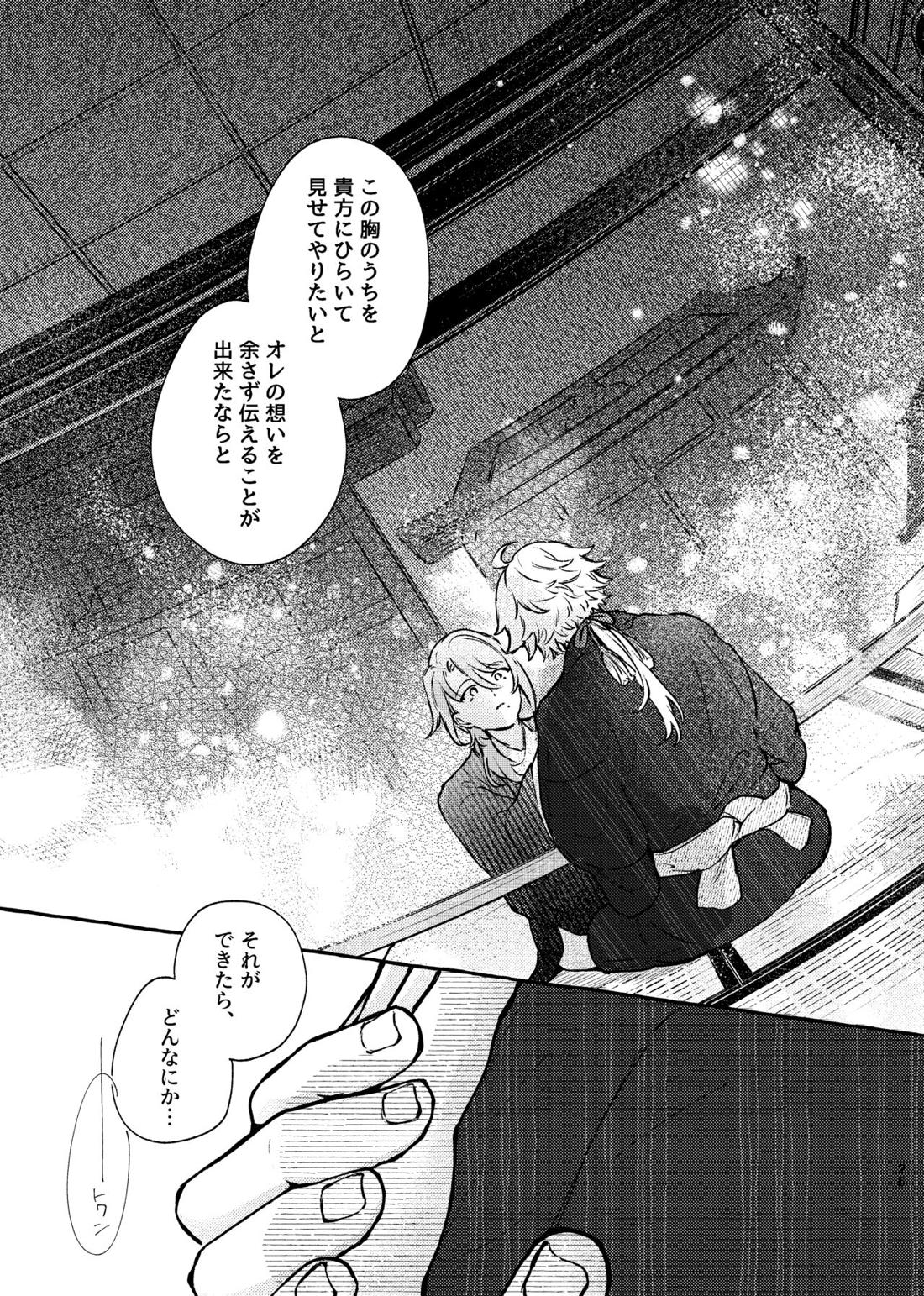 心は知らずの【原神/トマ人】 page 23