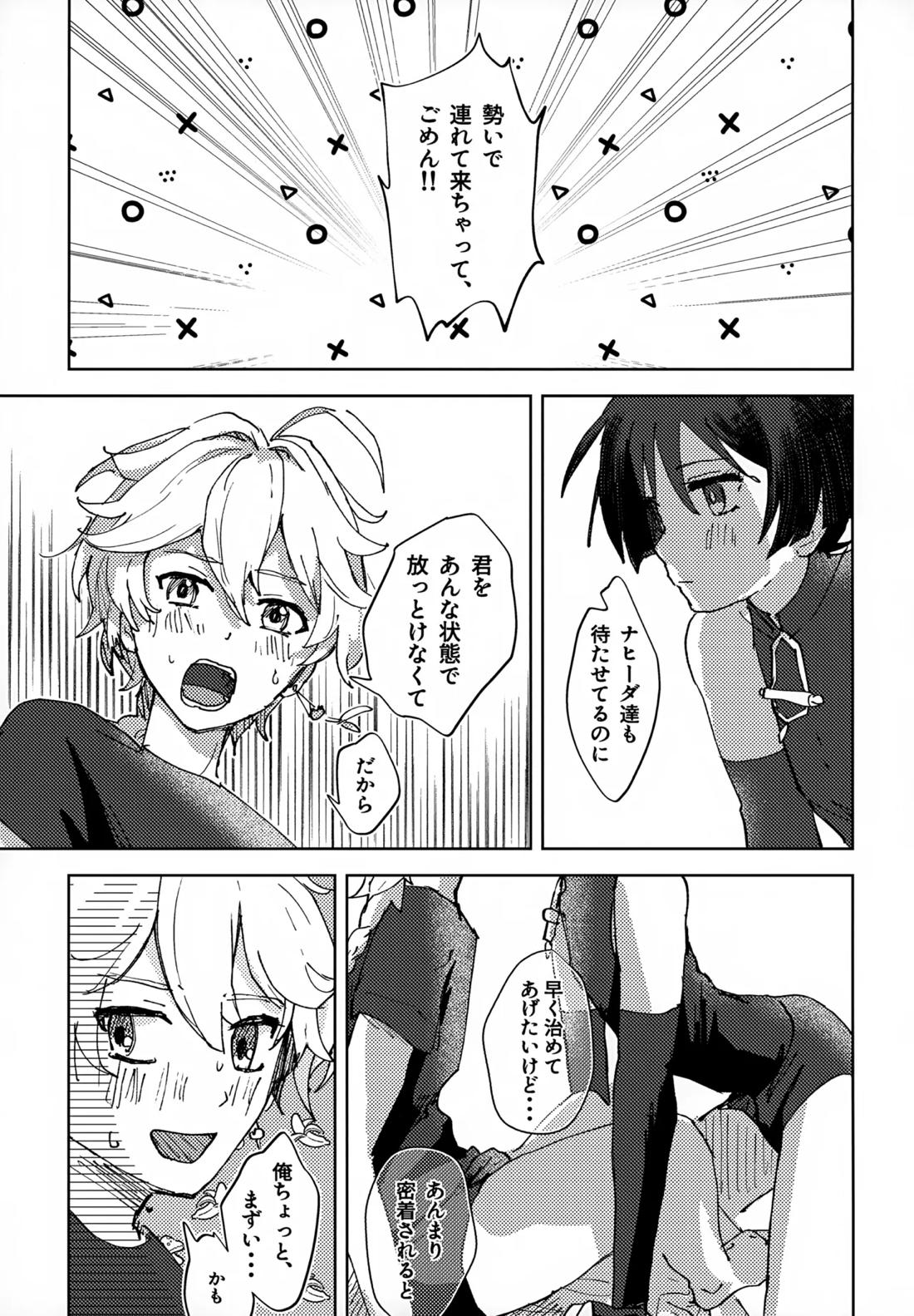 オーバードーズ・オーバーヒート【原神/空×放浪者】 page 14