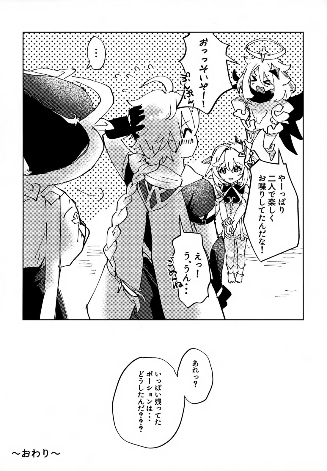 オーバードーズ・オーバーヒート【原神/空×放浪者】 page 29