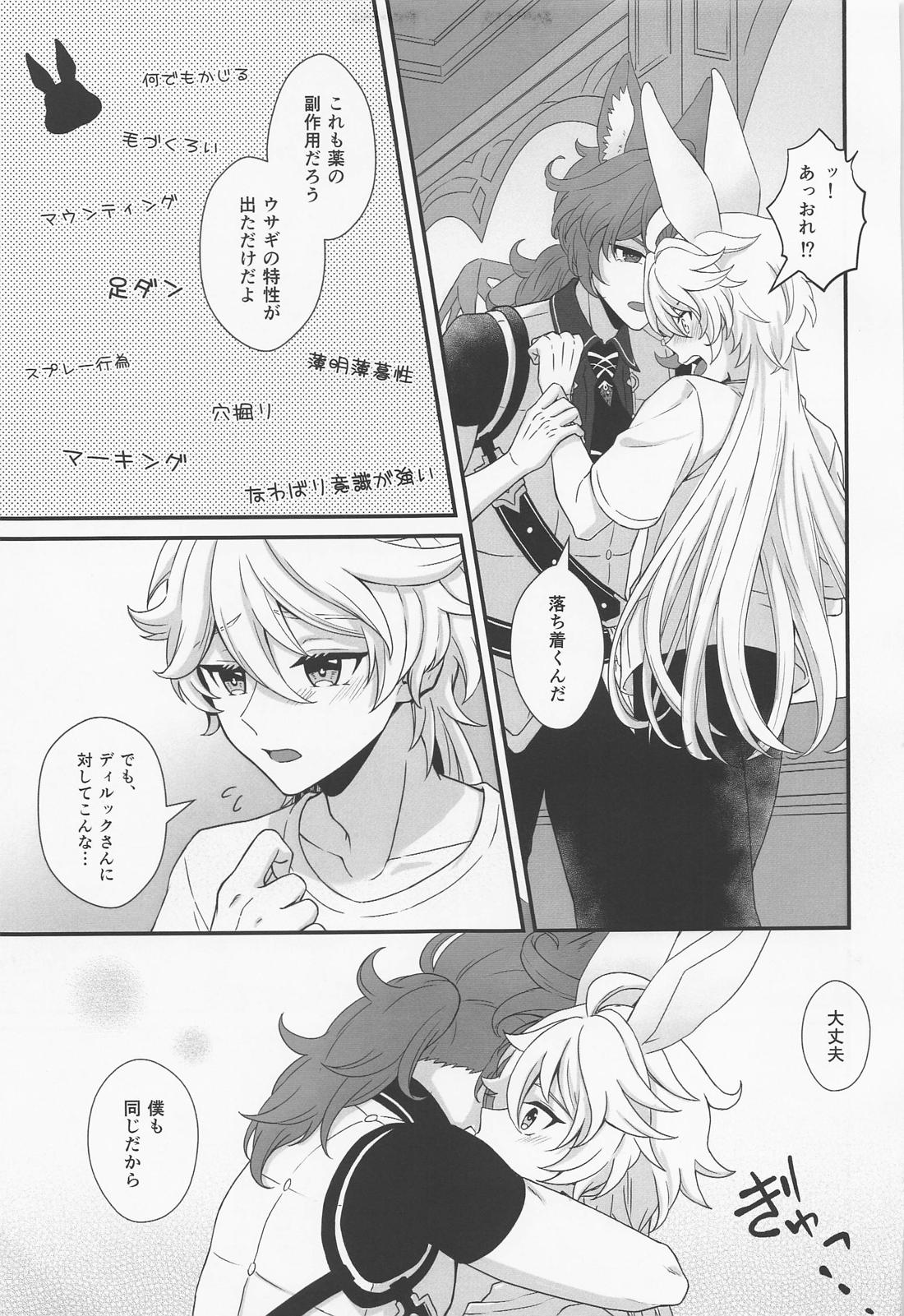 ANIMAL PANIC！【原神/ディル空】 page 12
