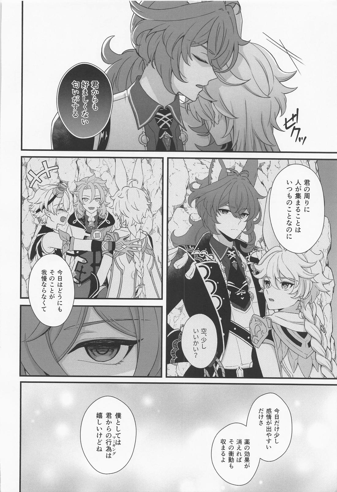 ANIMAL PANIC！【原神/ディル空】 page 13