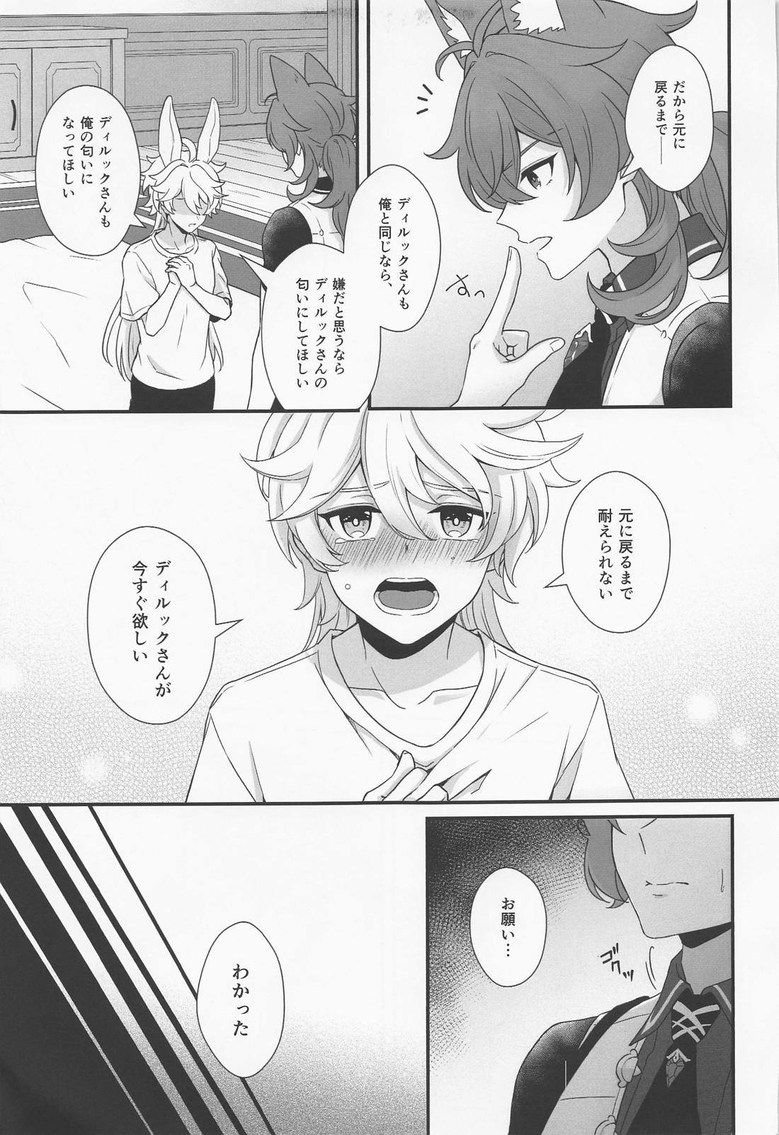 ANIMAL PANIC！【原神/ディル空】 page 14
