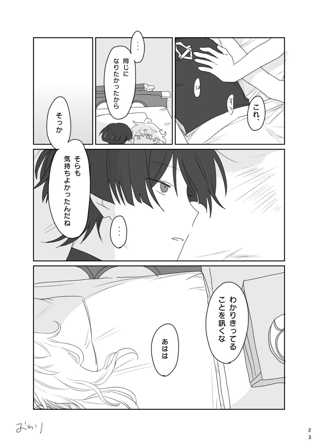 阿吽の呼吸【原神/空×放浪者】 page 24