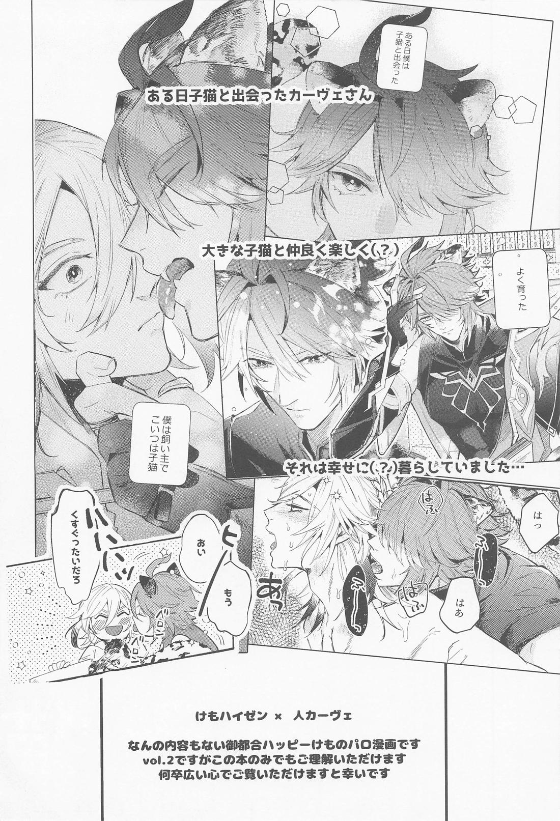 僕のずっとかわいい大きな子猫【原神/アルカヴェ】 page 3