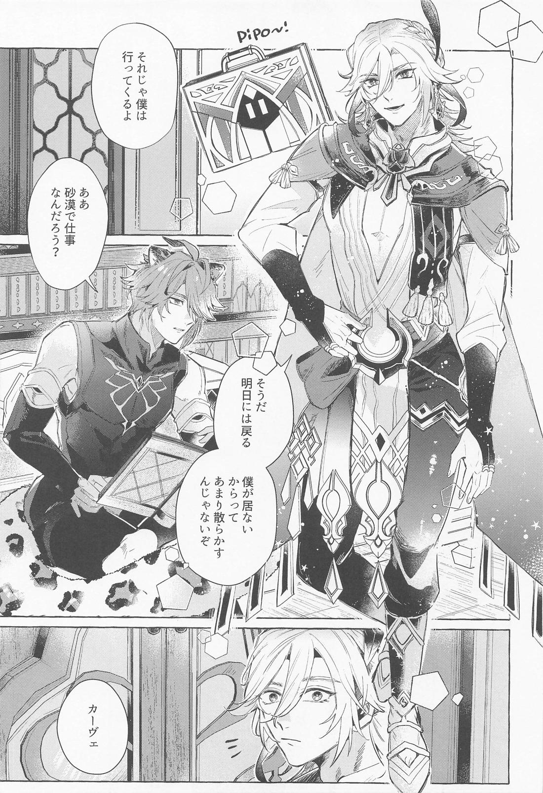 僕のずっとかわいい大きな子猫【原神/アルカヴェ】 page 4