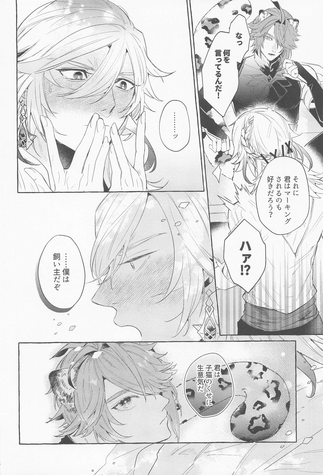 僕のずっとかわいい大きな子猫【原神/アルカヴェ】 page 15