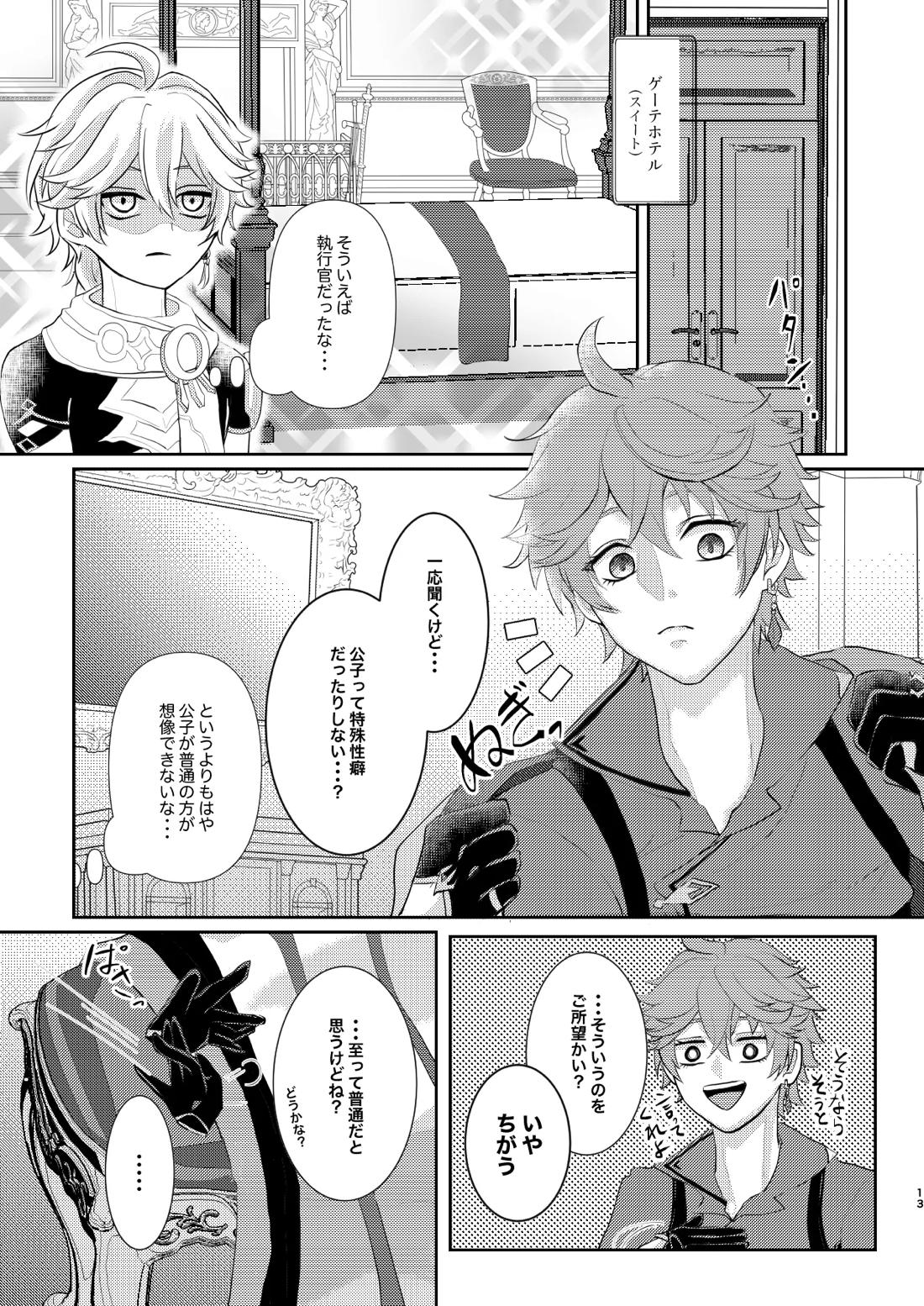 Sweet trap【原神/タル空】 page 12