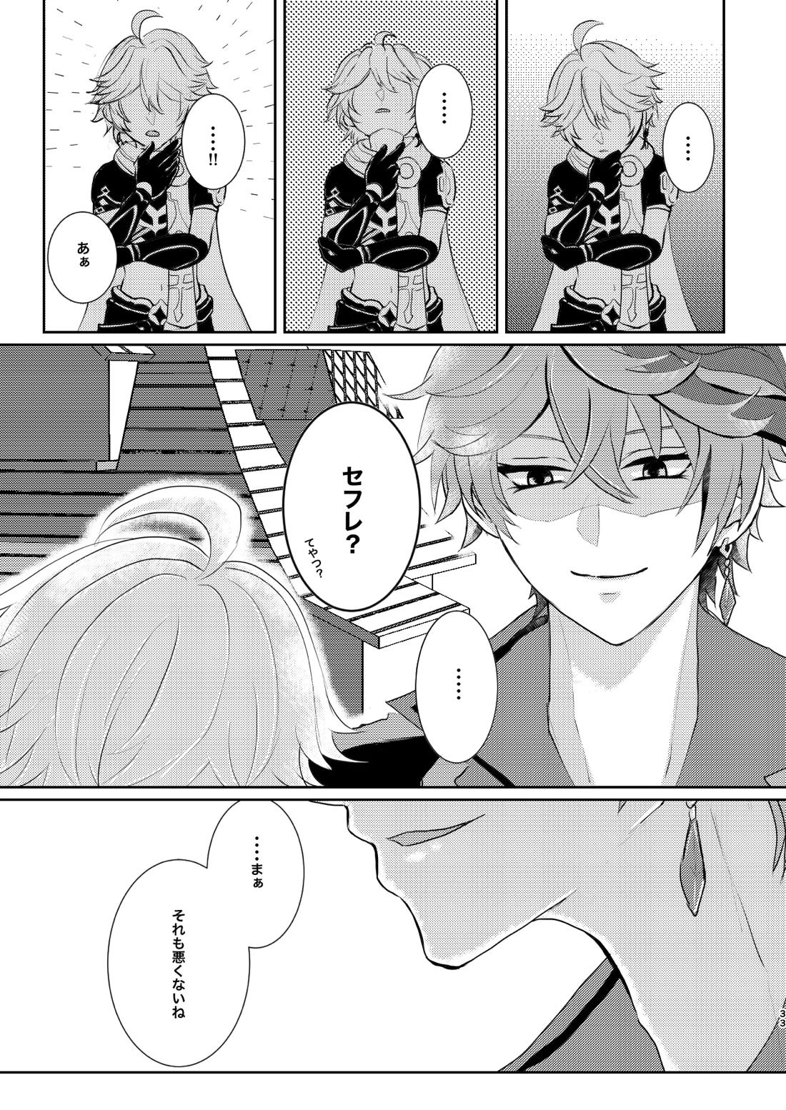 Sweet trap【原神/タル空】 page 32