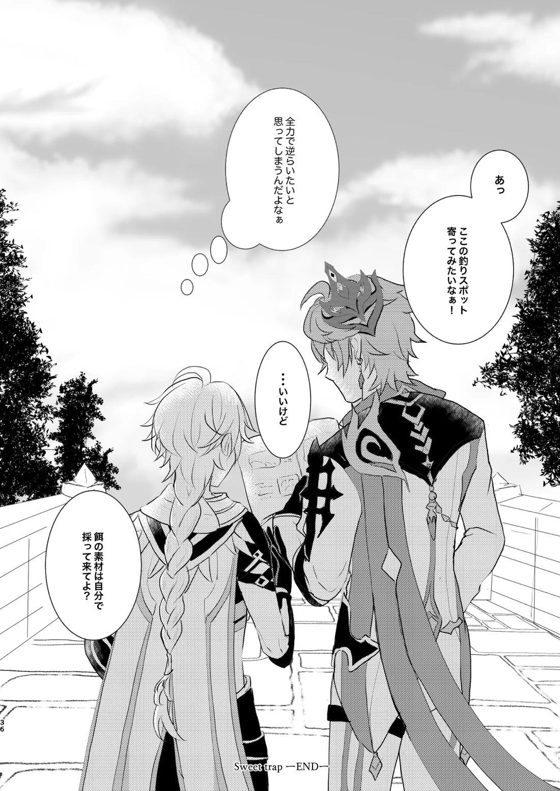 Sweet trap【原神/タル空】 page 35