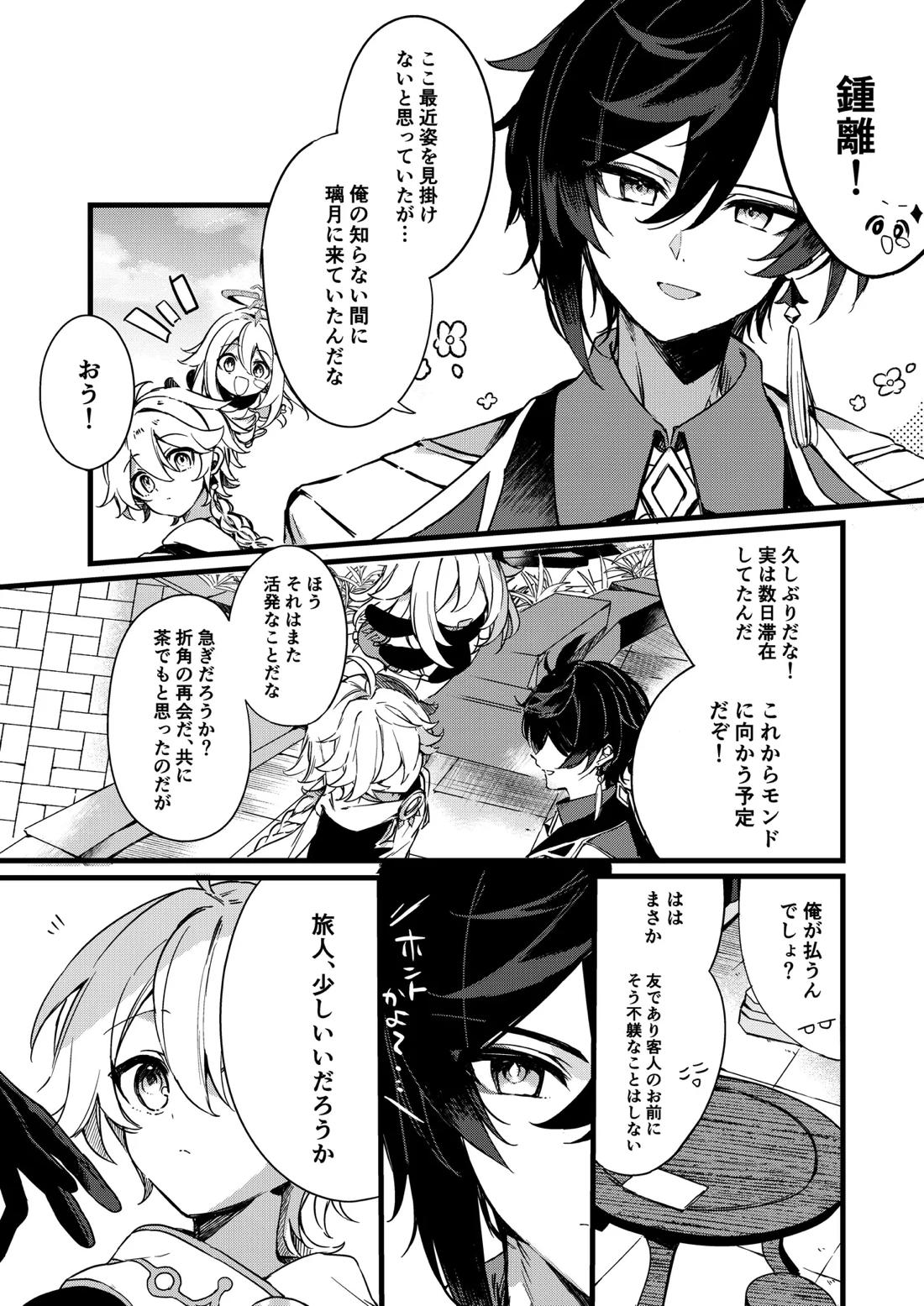 深夜零時に君のもの【原神/魈空】 page 61