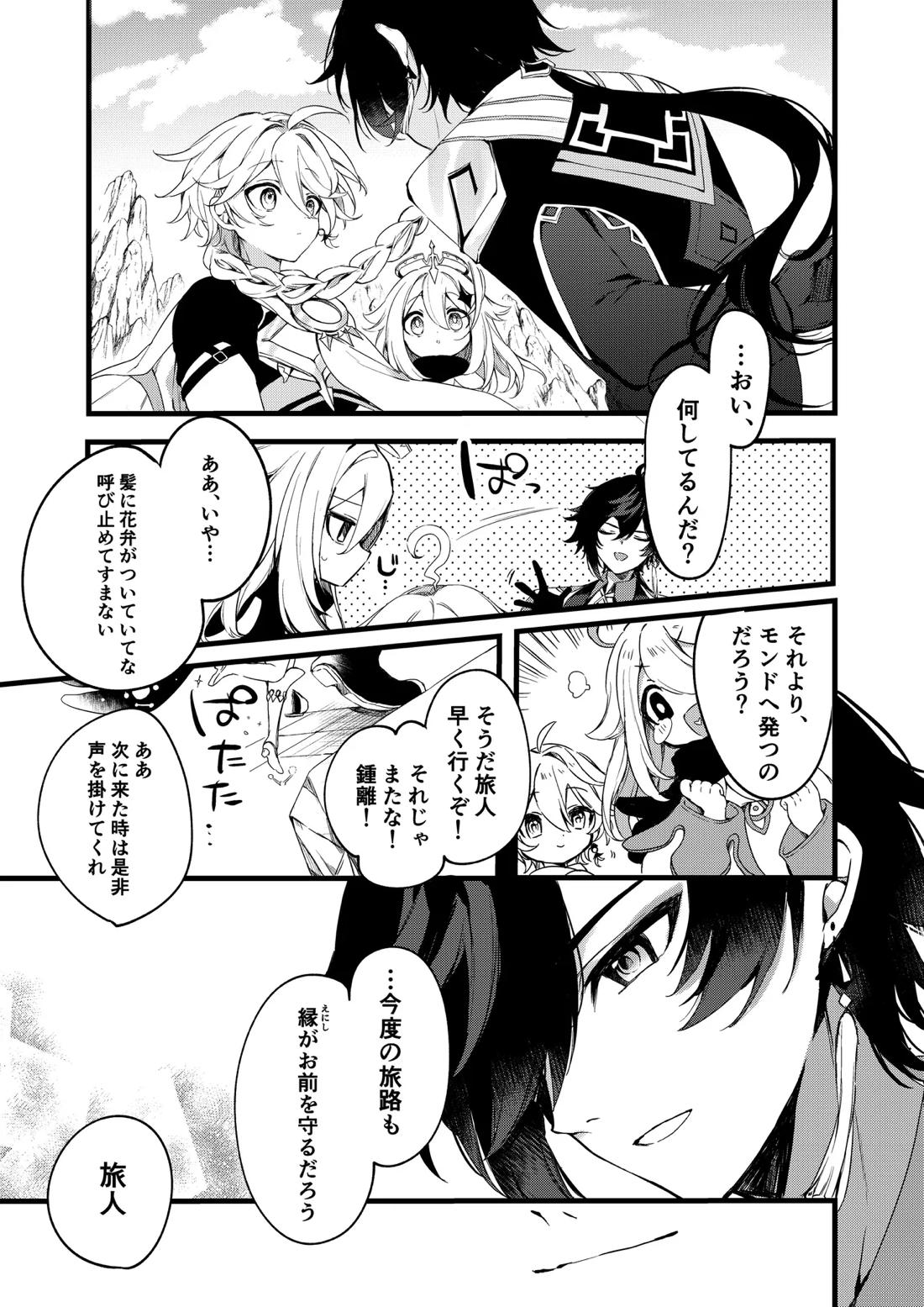 深夜零時に君のもの【原神/魈空】 page 62