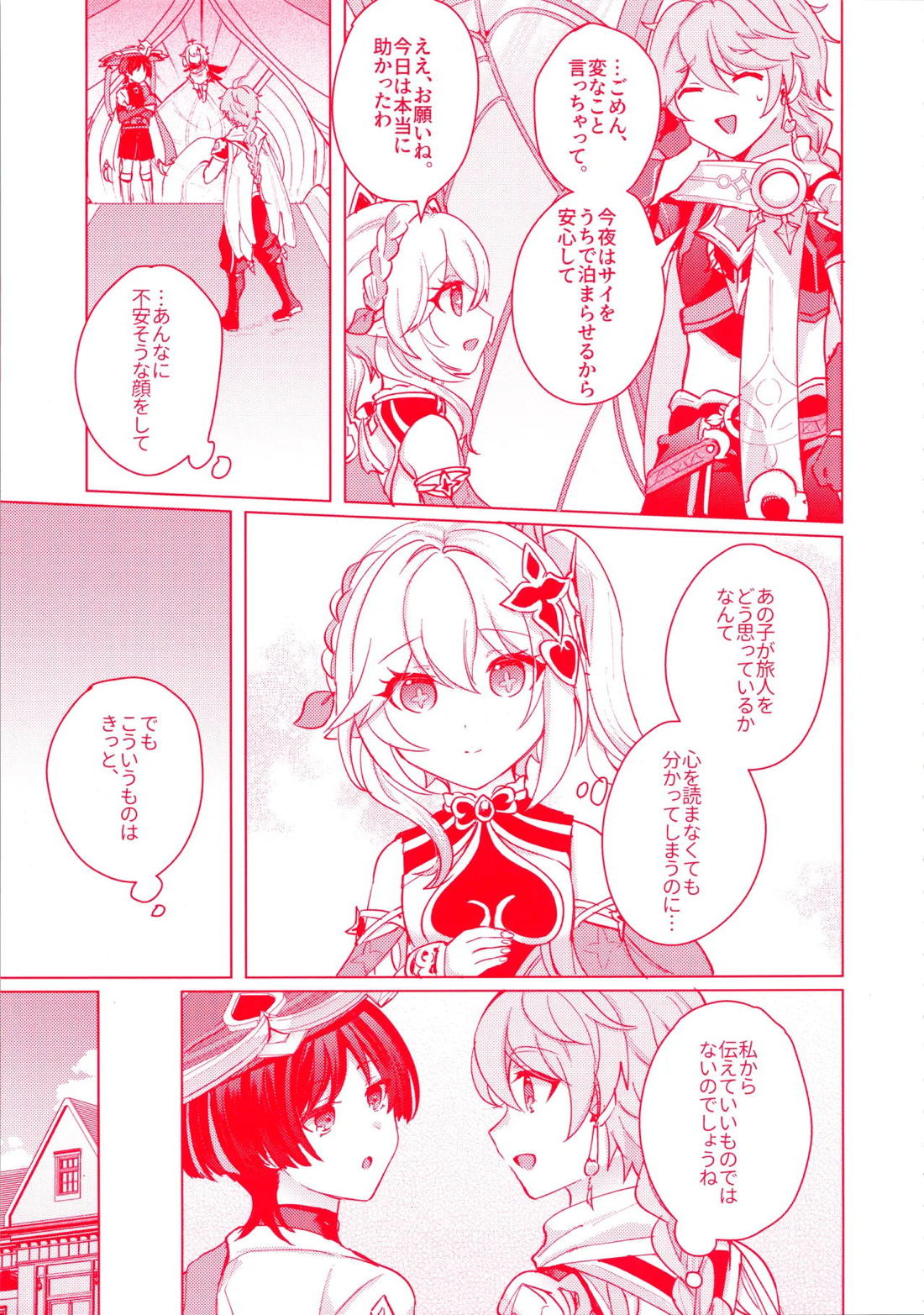 手を繋いでて恋の底【原神/空×放浪者】 page 13