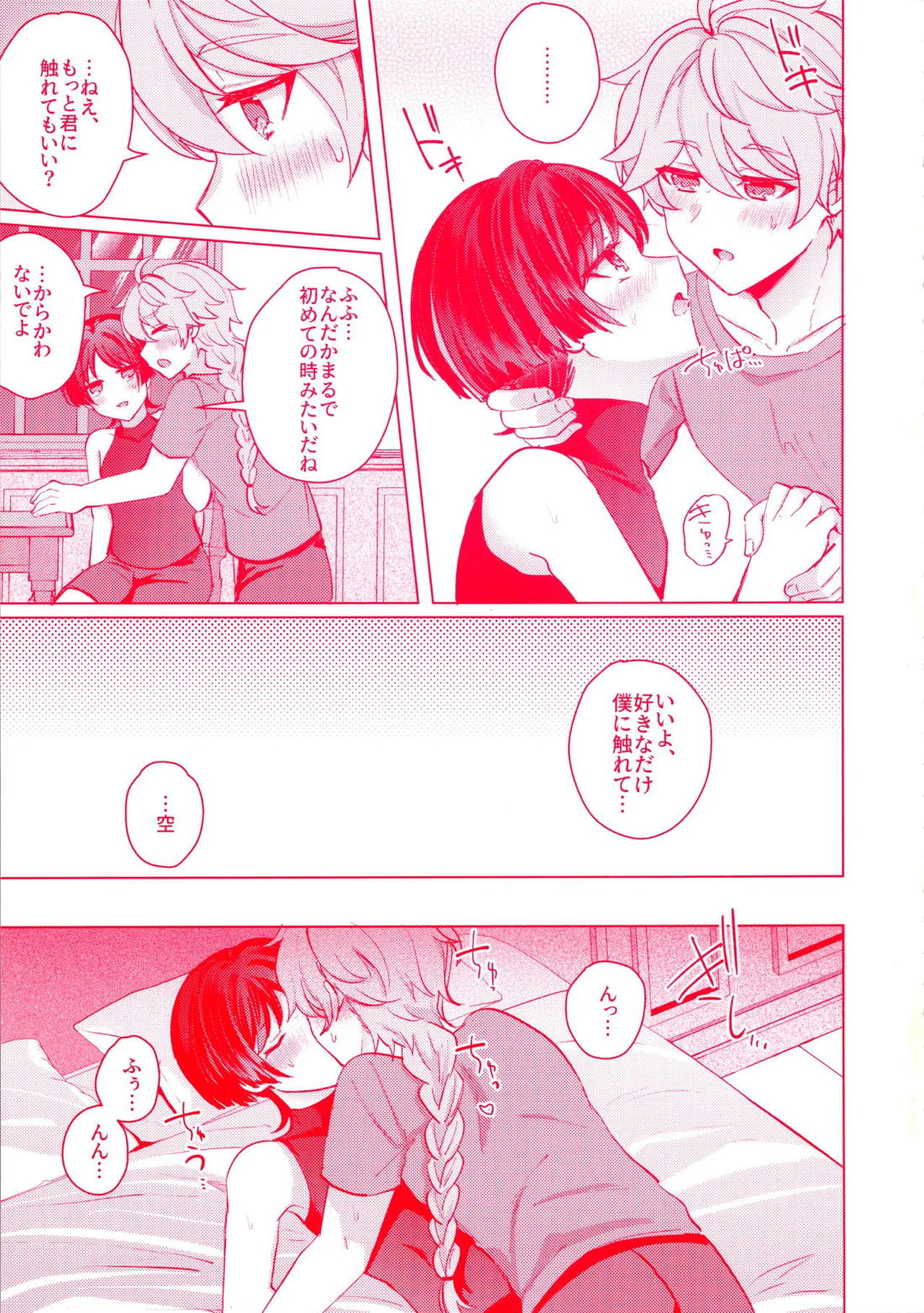 手を繋いでて恋の底【原神/空×放浪者】 page 23
