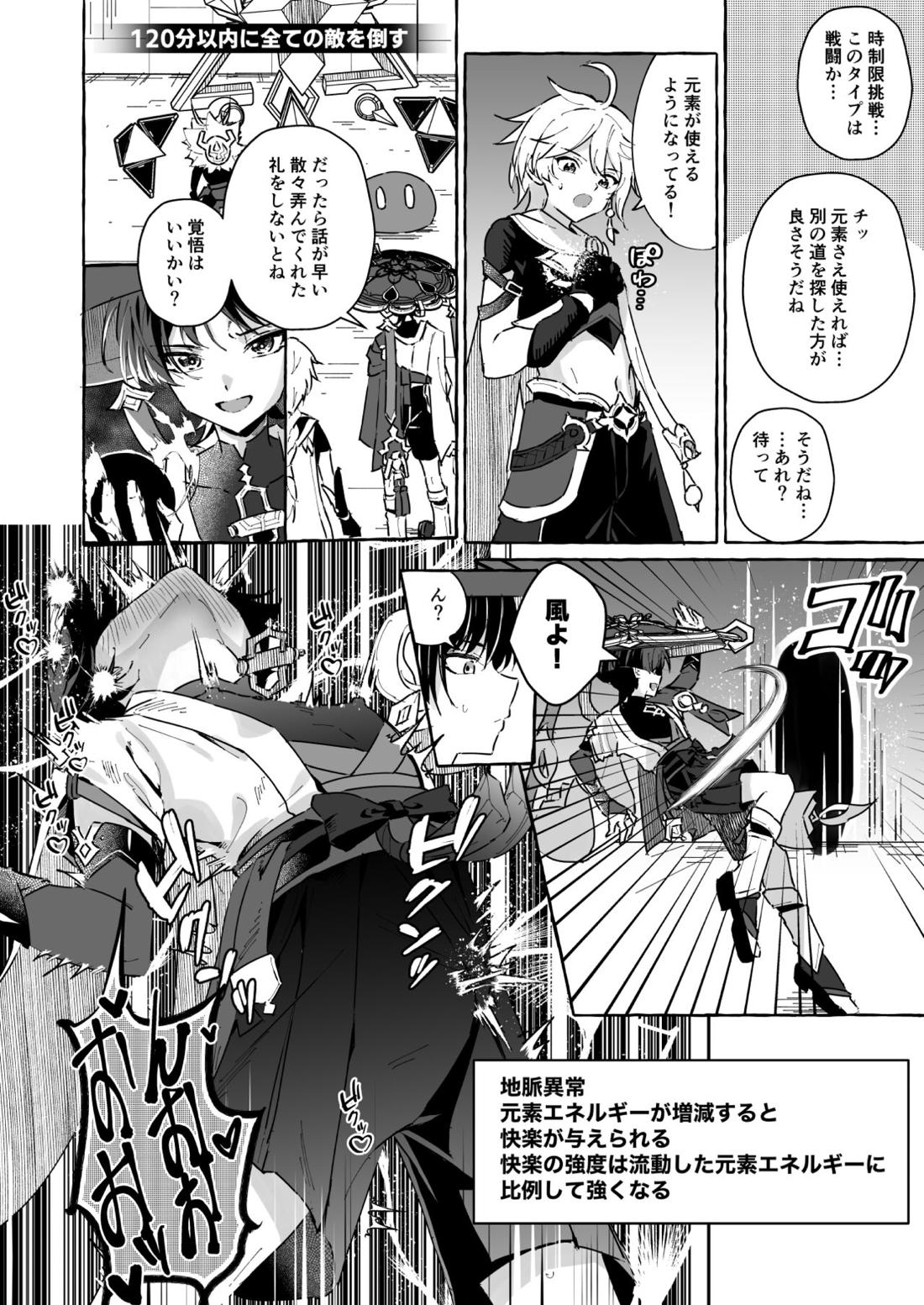 エロトラップ秘境なんてあるわけないだろ2【原神/モブ×放浪者】 page 31