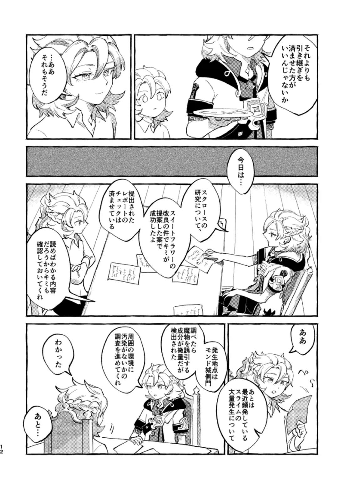 かたどり【原神/ベドベド(2号×1号)】 page 11
