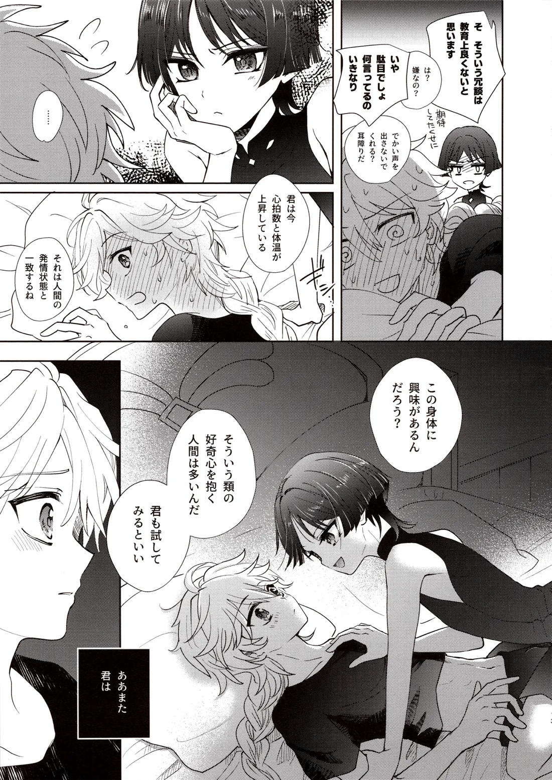 君は人形と恋のゆめ【原神/空×放浪者】 page 11