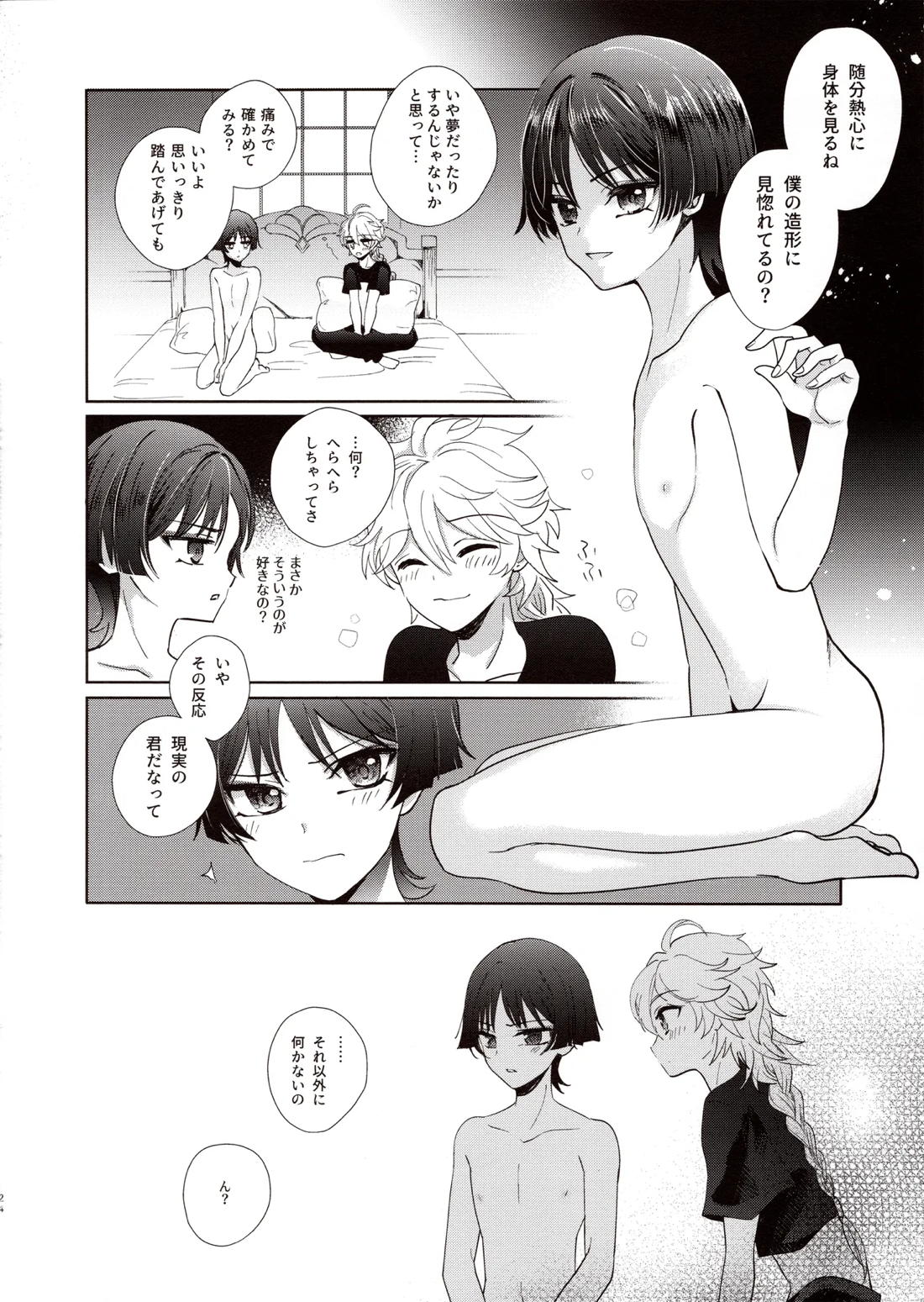 君は人形と恋のゆめ【原神/空×放浪者】 page 22