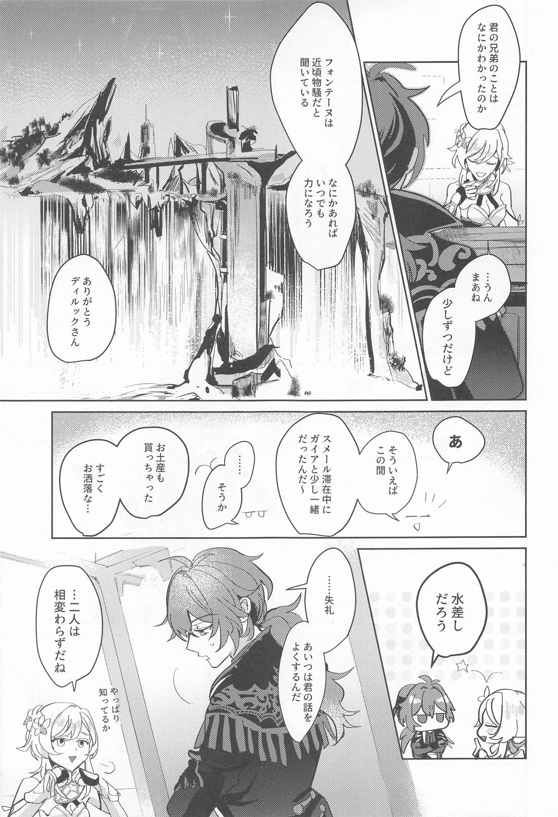 だから僕らは何も言えない【原神/ガイディル】 page 19