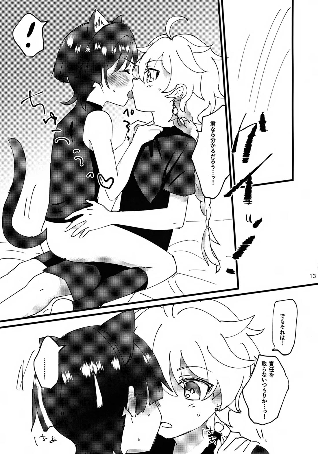 猫耳物語【原神/空×放浪者】 page 12