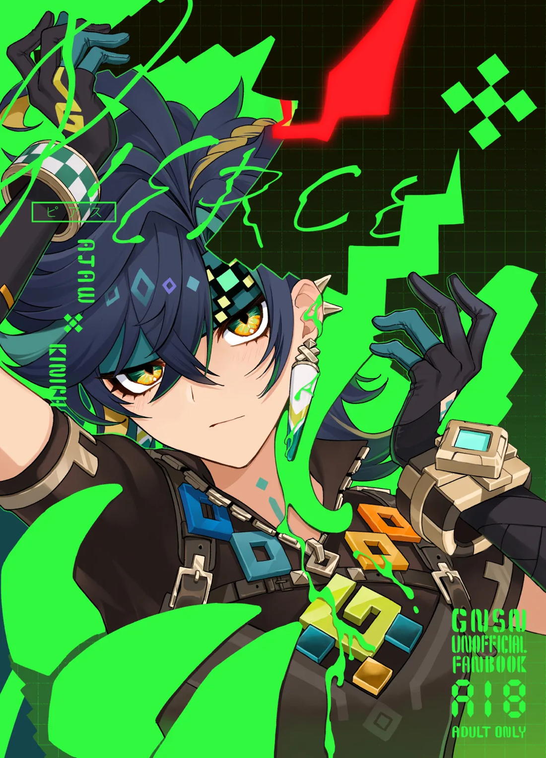 Recommended BL manga "Pierce【原神/アハキィ】" cover image