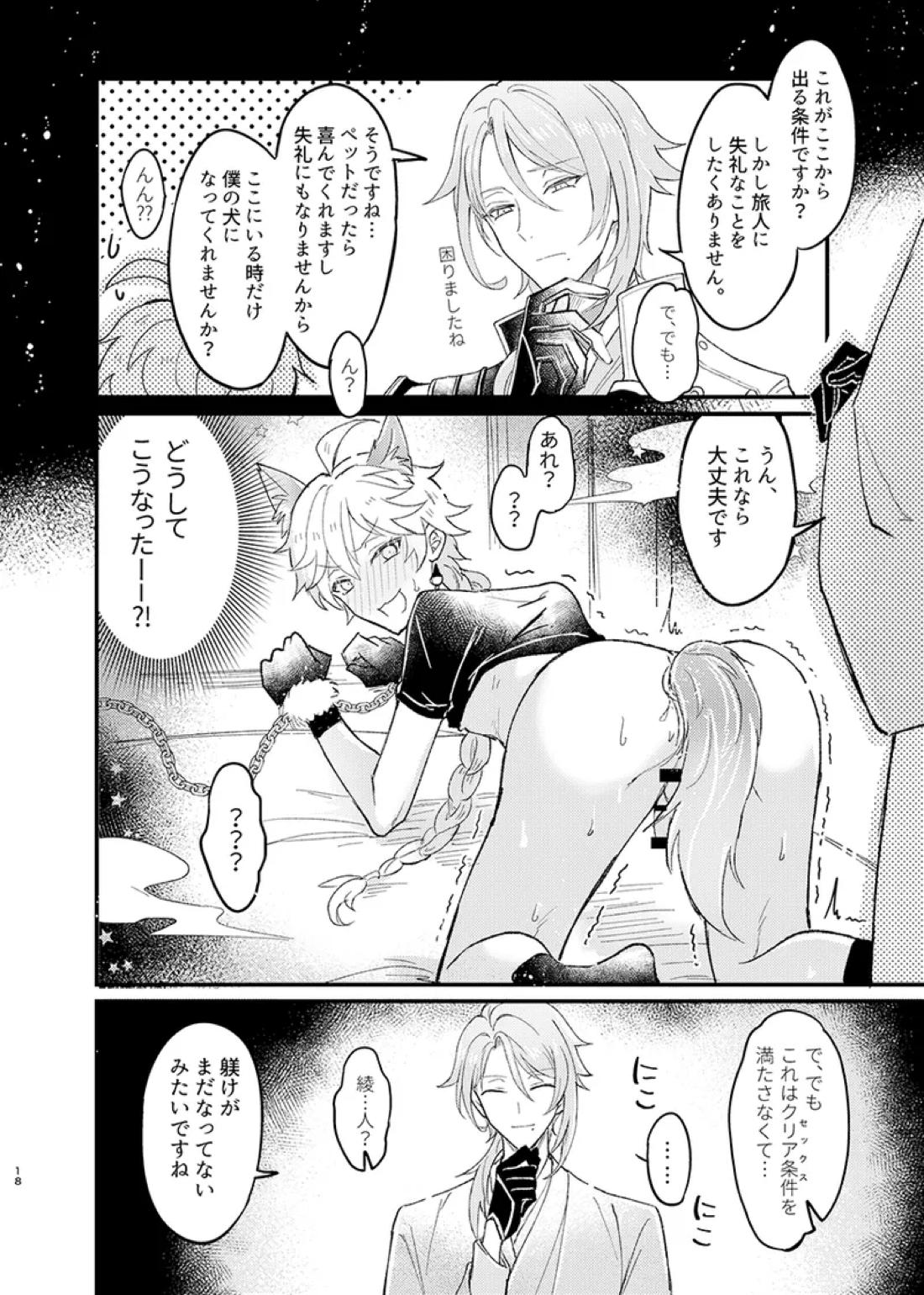 Secret Domain：xxxしないと出られない秘境【原神/タル空】 page 19