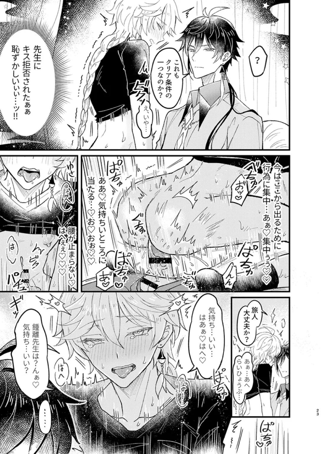 Secret Domain：xxxしないと出られない秘境【原神/タル空】 page 24