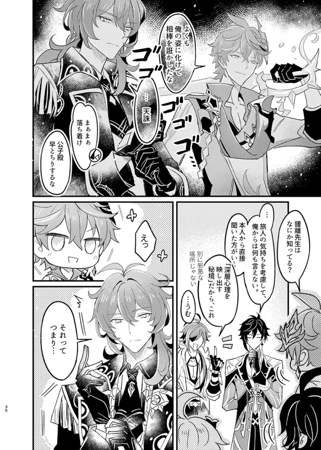 Secret Domain：xxxしないと出られない秘境【原神/タル空】 page 31
