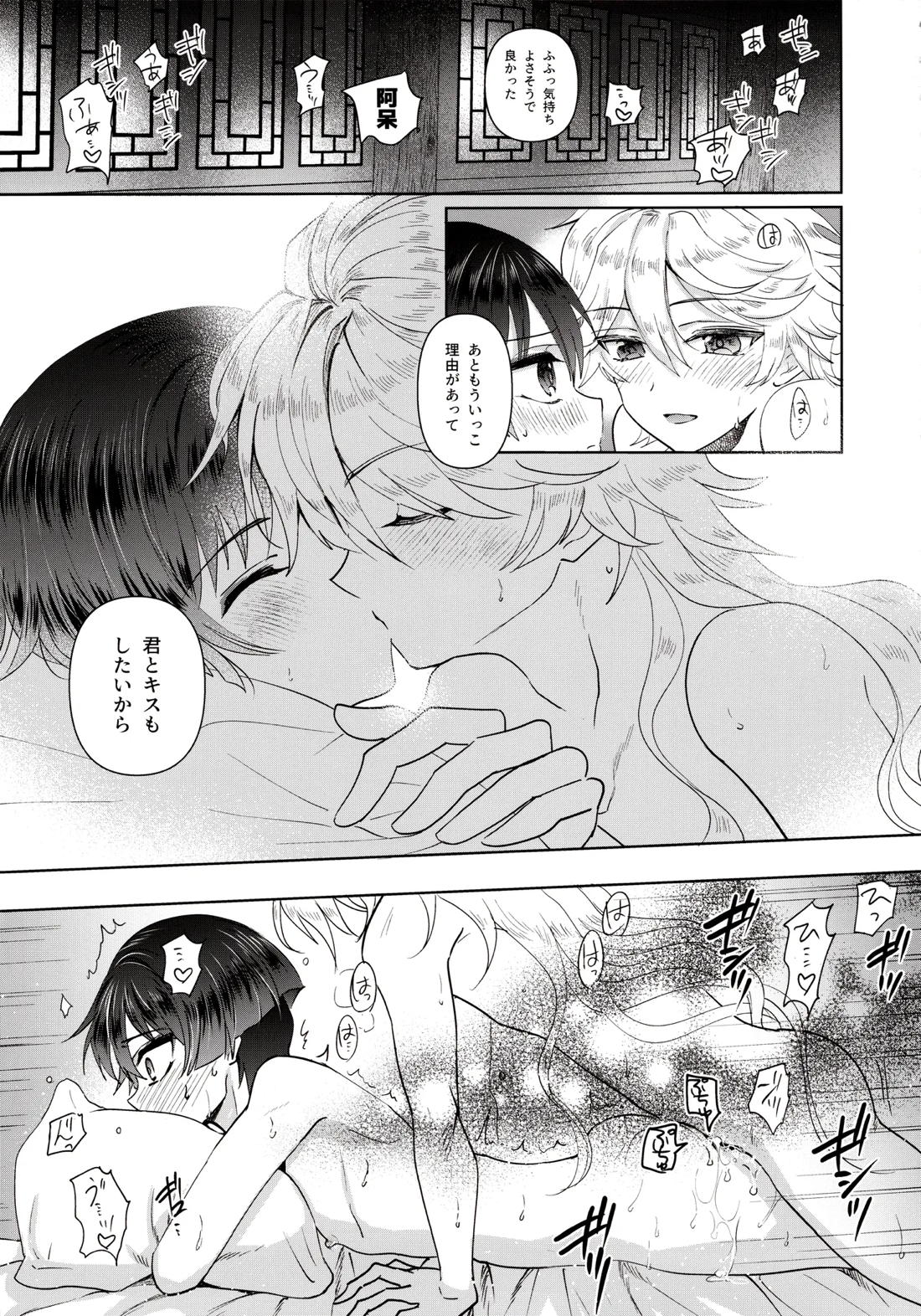 欲深く恋してよ【原神/空×放浪者】 page 11