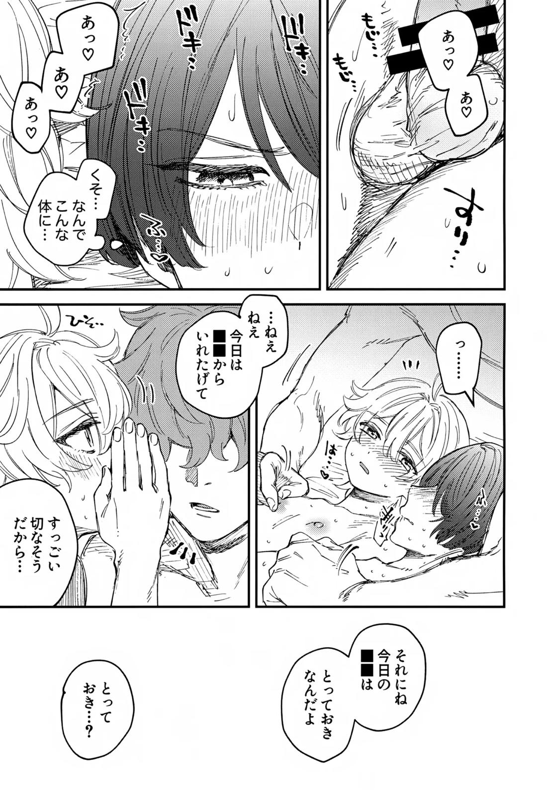 オマエらどっちもオレのコレ！【原神/モブ×放浪者】 page 12