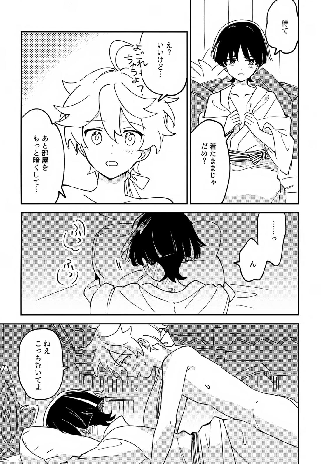 デリケートにFIXして【原神/空×放浪者】 page 14