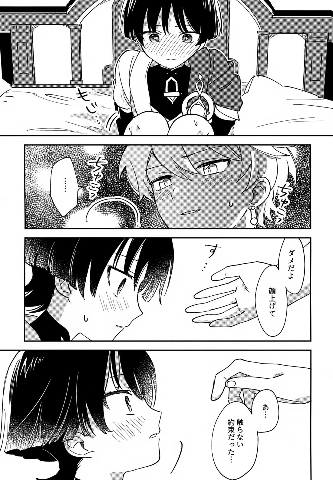 トドメの熱視線【原神/空×放浪者】 page 14