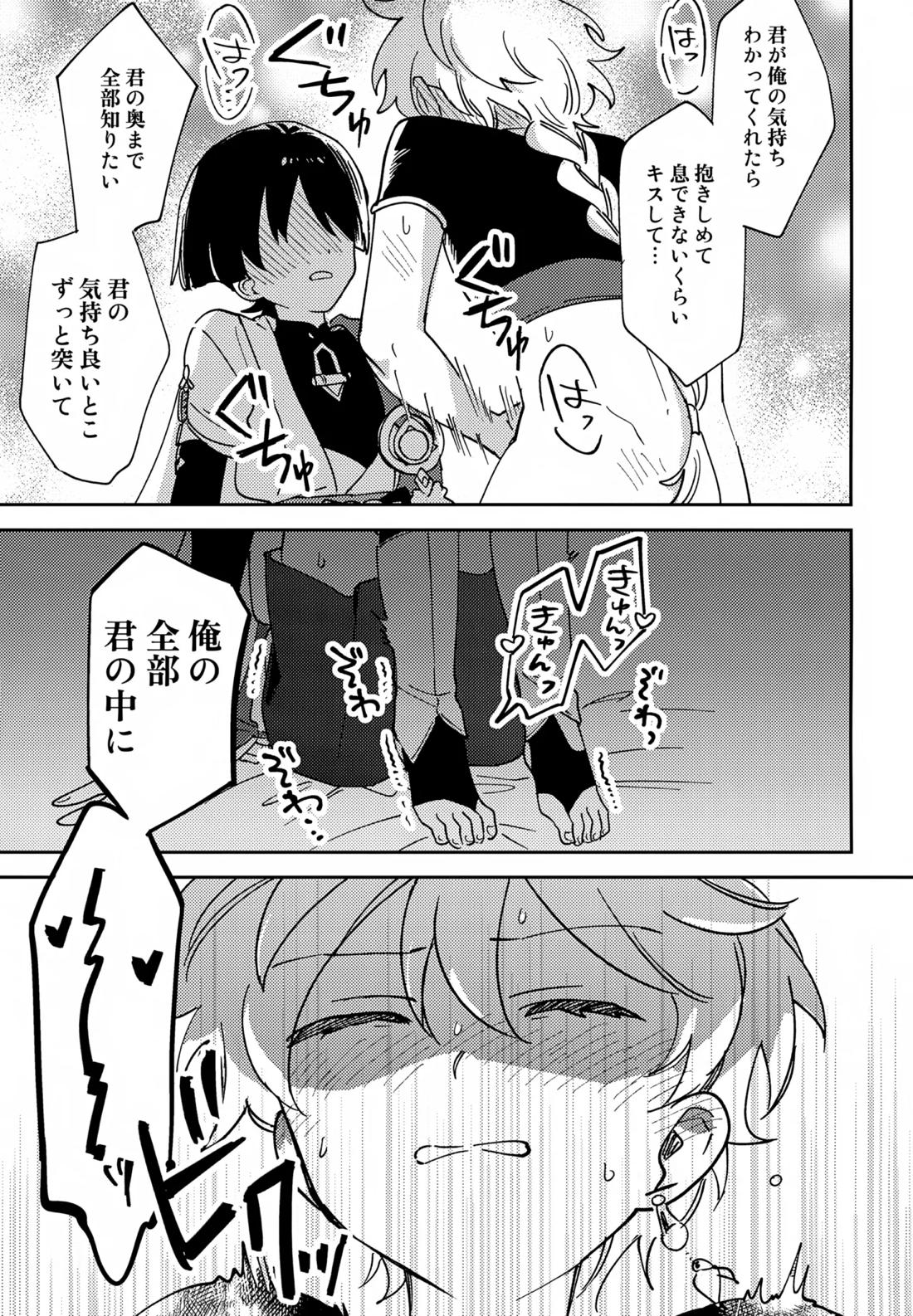 トドメの熱視線【原神/空×放浪者】 page 16