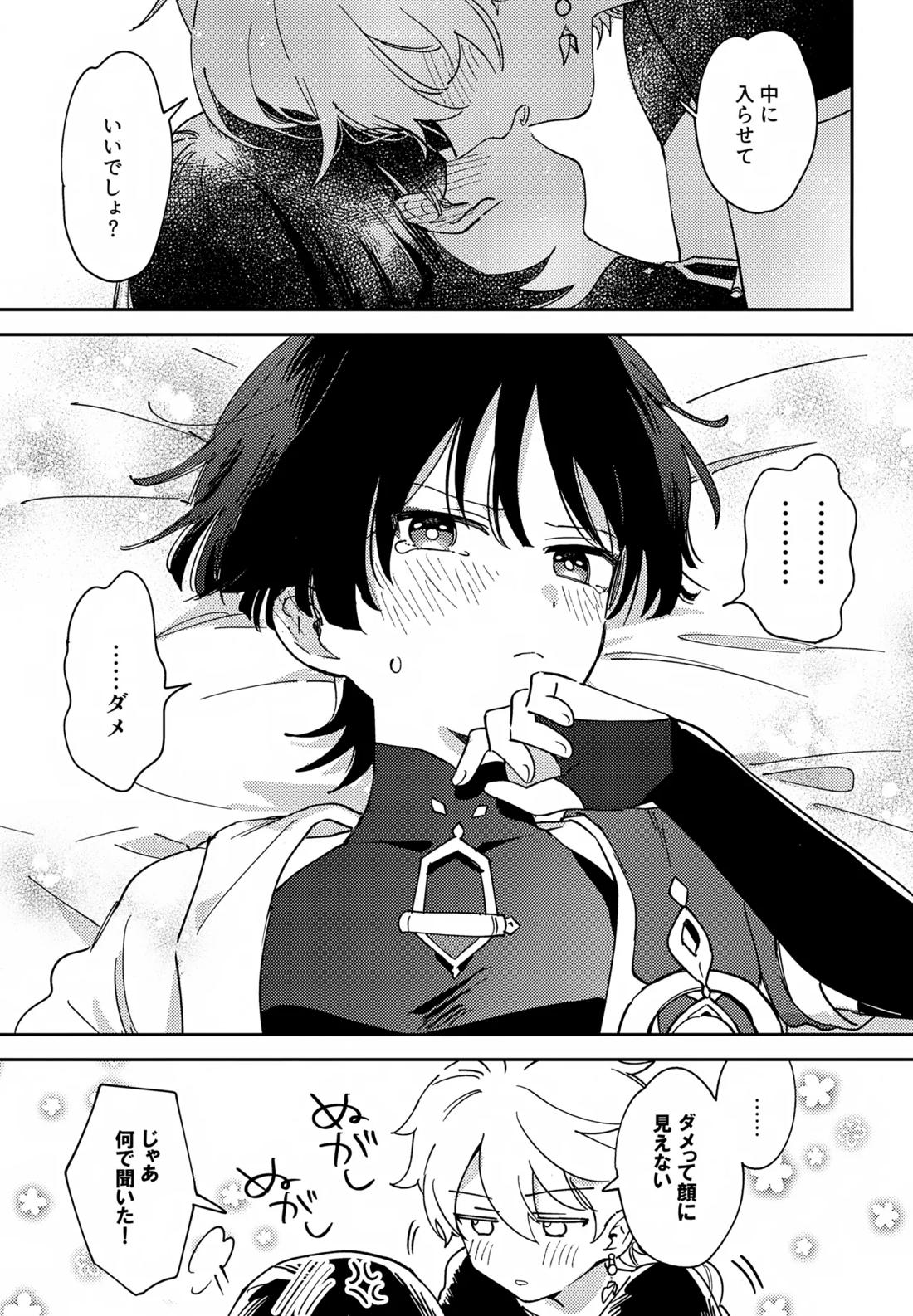トドメの熱視線【原神/空×放浪者】 page 20