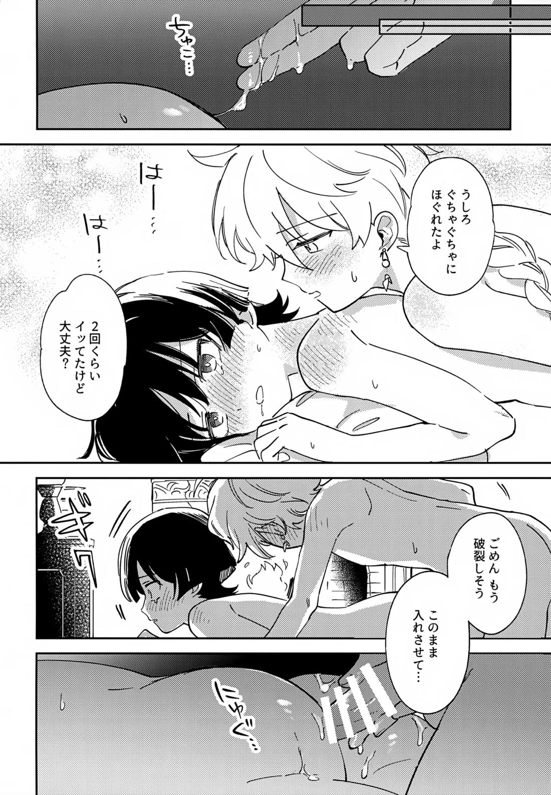 トドメの熱視線【原神/空×放浪者】 page 21