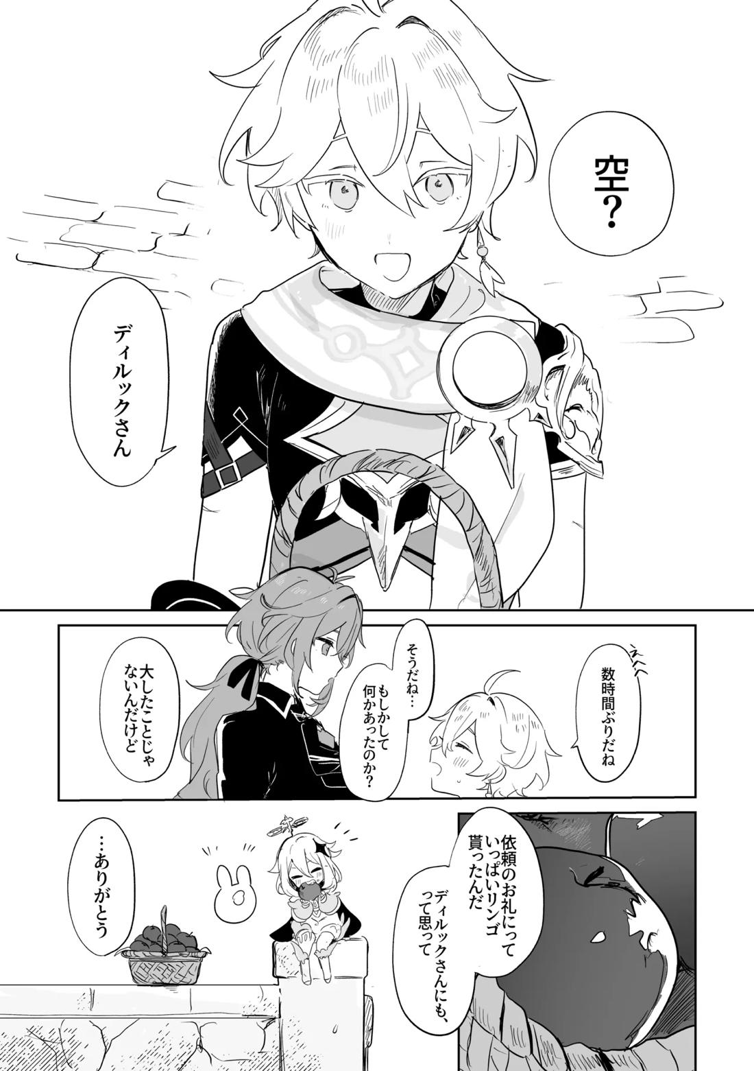 きみとしたいこと。【原神/空ディル】 page 13