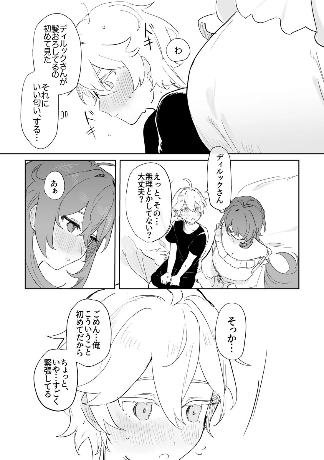 きみとしたいこと。【原神/空ディル】 page 19
