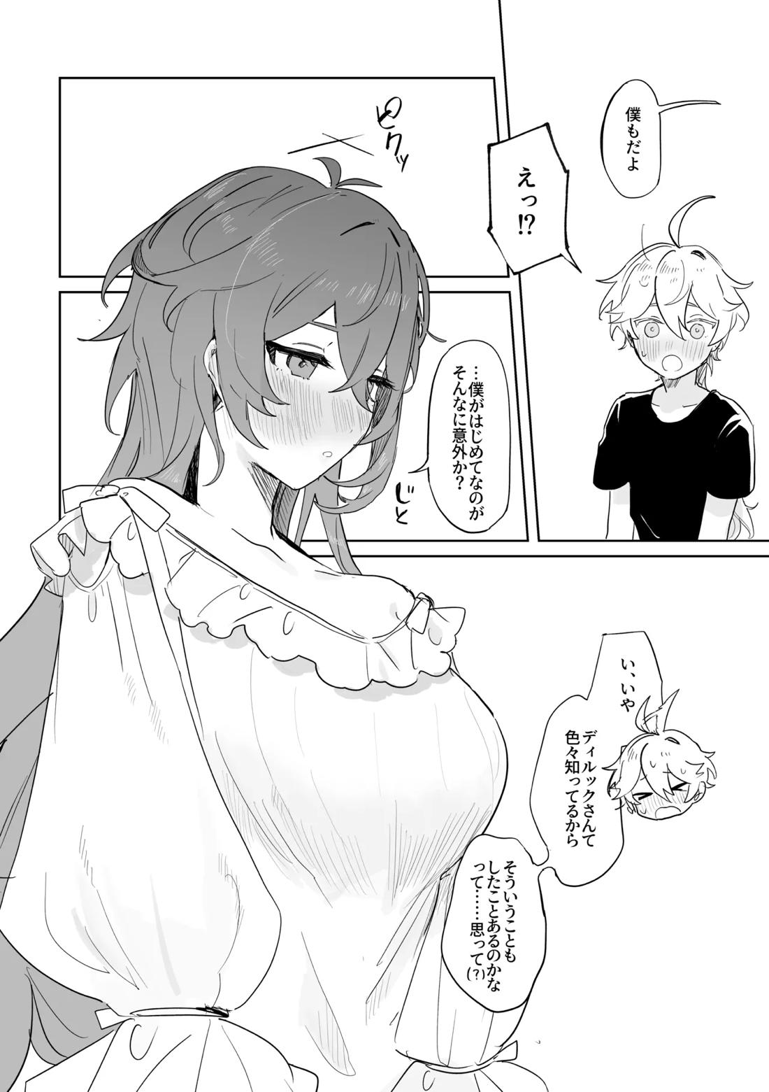 きみとしたいこと。【原神/空ディル】 page 20