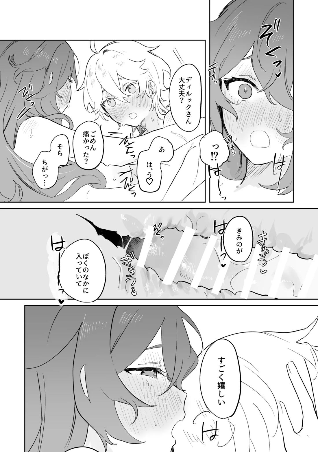 きみとしたいこと。【原神/空ディル】 page 39