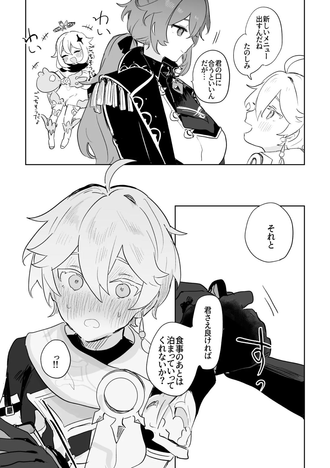 きみとしたいこと。【原神/空ディル】 page 53