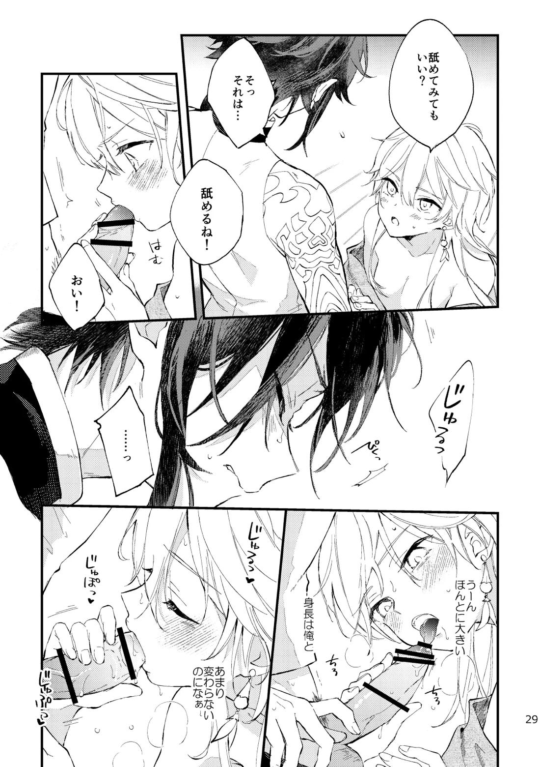 皓月のついばみ【原神/空魈】 page 28